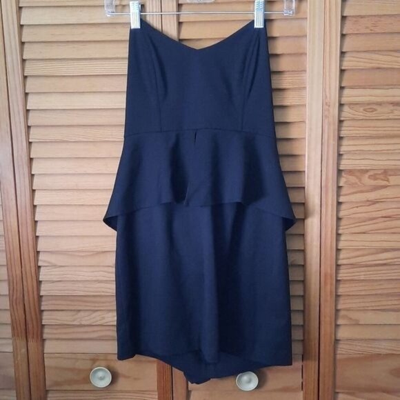 Mason Dresses & Skirts - Mason Black Strapless Cocktail Dress Size 2